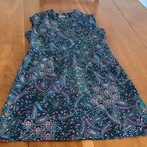 Athleta Multicolor Paisley Top